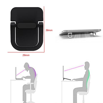 WedFeir 2Keyboard-Stand Aluminum Portable Desk Stand