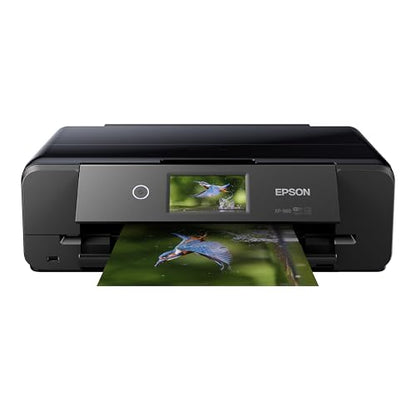 Epson Expression Photo XP-980 Inkjet Printer, 5760 x 1440 DPI Resolution, 20W Power Consumption, All-In-One Functionality, Wireless Connectivity