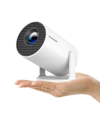 Alwtniet HY300Pro Mini Projector 1280 x 720 200 ANSI Lumens LCD Portable Video Projector