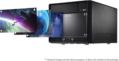 Shuttle Mini PC SH610R4 Supports Intel 12th/13th/14th Gen 125W CPU No RAM No HDD/SSD No OS 300W PSU