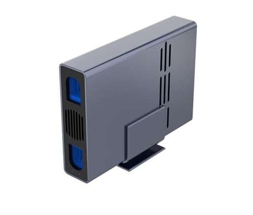 IO CREST 22TB Single Bay USB 3.2 Gen 2 Enclosure SY-ENC50126