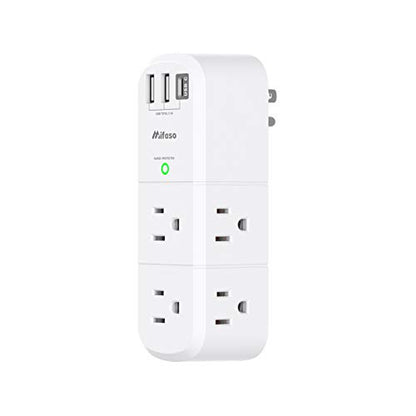 Mifaso 9-Outlet Surge Protector Power Strip with USB Ports MFS6081