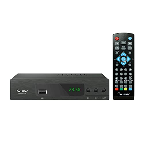 iView 3300STB 23-Pin Digital Converter Box with HDMI, USB Interface, 4 Channels