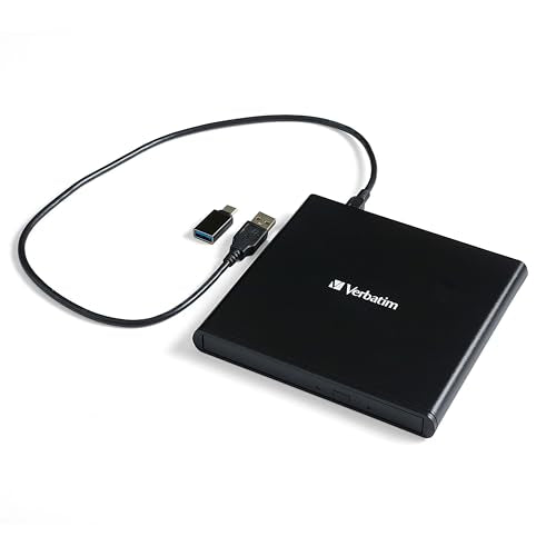 Verbatim External Slimline DVD Writer 128GB USB 2.0