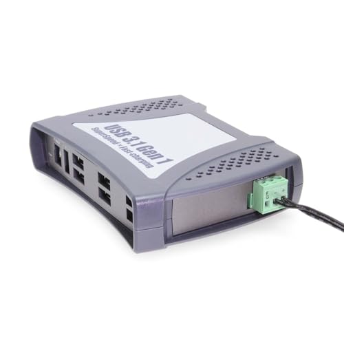 Coolgear 9 Port USB Device Server - USB 3.0 - 5 Gbps - Plastic - Gray
