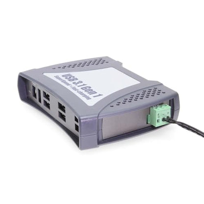Coolgear 9 Port USB Device Server - USB 3.0 - 5 Gbps - Plastic - Gray