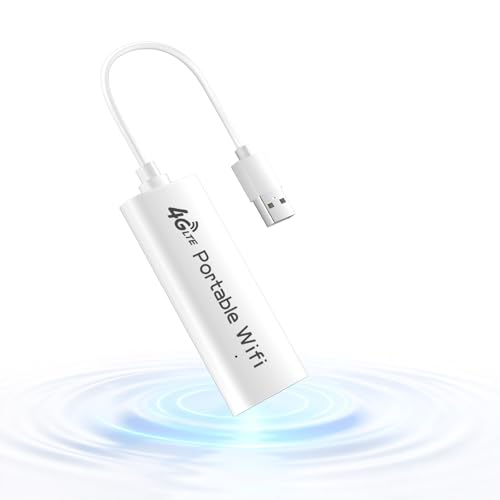 WrtmyR Portable 4G LTE WiFi Hotspot 200+ Country Coverage 28 Bands Battery-Free USB Router