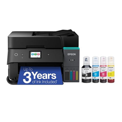 Epson EcoTank ET-4950 C11CL40201 4800 x 1200 Color Inkjet Multifunction Printer