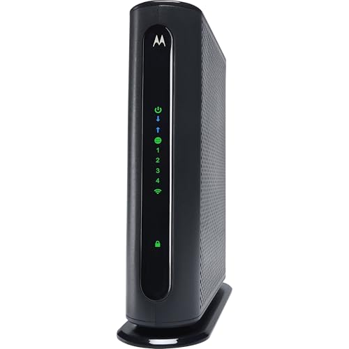 Motorola MG7310-10 Cable Modem Router Combo DOCSIS 3.0 343Mbps 2.4GHz 4 Ports Ethernet