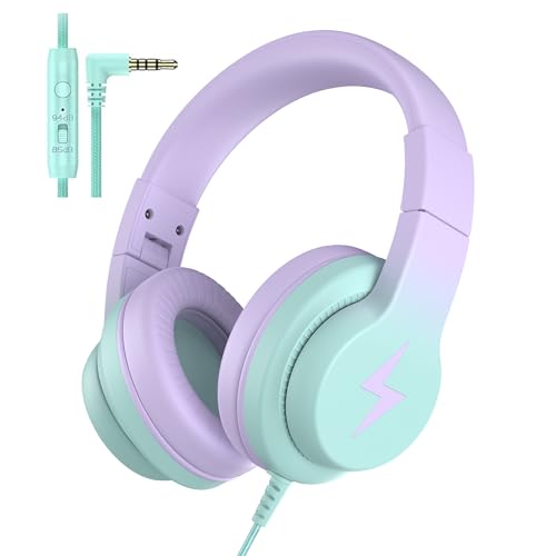 Candy Bila 1X BH03 Over Ear Headphones 85dB Volume Limiting Wired