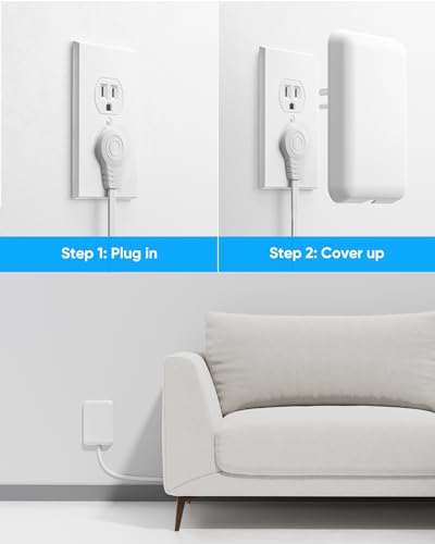 Olcorife 6 Outlets, 3 USB Ports, 125 Volts Power Strip with 2000 Joules Surge Protection, Model DM2