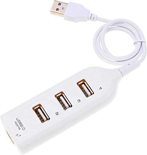 FDBV 4-Port USB 2.0 Hub Model HUBS16102020 White