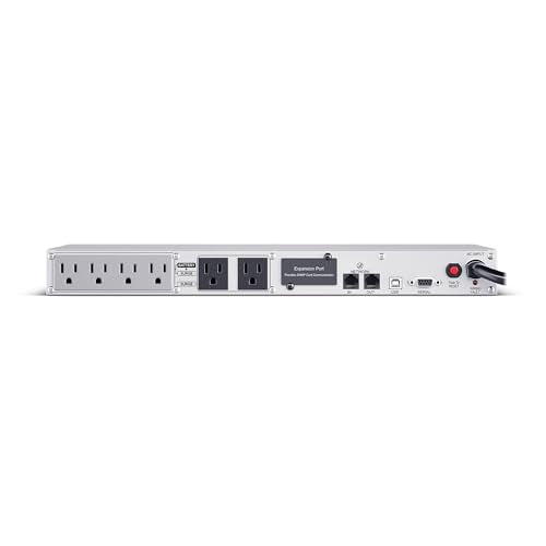 CyberPower 500VA/300W UPS System CP500PFCRM1U with 6 Outlets