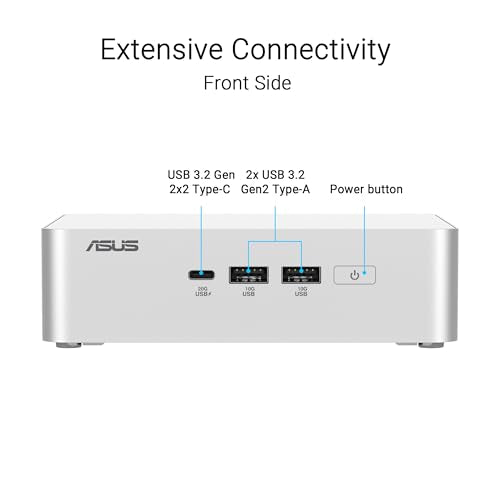 ASUS NUC 15 Pro+ Mini PC NUC15CRSU90000U 3840x2160 150W SSD
