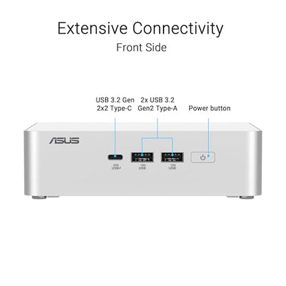 ASUS NUC 15 Pro+ Mini PC NUC15CRSU90000U 3840x2160 150W SSD