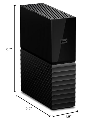 Western Digital 8TB WDBBGB0080HBK-NESN External USB 3.0 Hard Drive