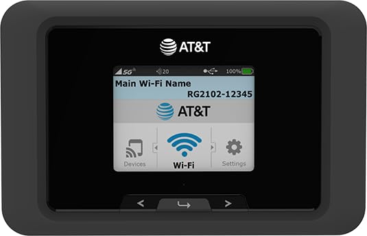 Generic Franklin A50 5G Dual-Band Wi-Fi Hotspot 802.11ax 960Mbps
