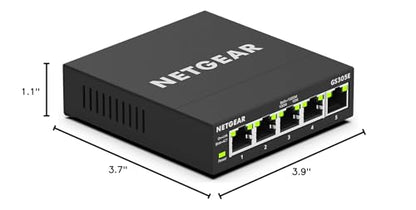 NETGEAR 5-Port GS305E Gigabit Ethernet Managed Switch