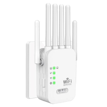 NONENDU 9800 Sq Ft WiFi Repeater 300 Mbps 6 Antennas Wireless Signal Booster