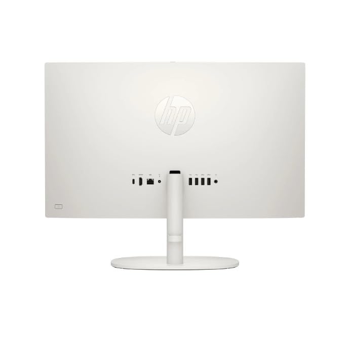 HP 22-DG00 21.45" FHD All-in-One Desktop, Intel Pentium N200, 8GB DDR4 RAM, 128GB SSD, Windows 11 Home, White