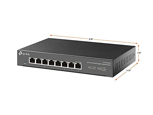 TP-Link 8 Port TL-SG108-M2 2.5G Ethernet Switch Unmanaged