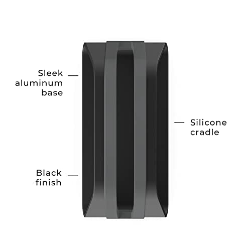 HumanCentric Stand Alone Laptop Stand Model 401-1024-B Title 3.94 x 8.11 x 3.03 inches Aluminum Black