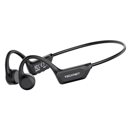 TECKNET Open Ear Headphones TK-HS042 Wireless Bluetooth 6.0 10-Hour Playtime IPX5 Waterproof