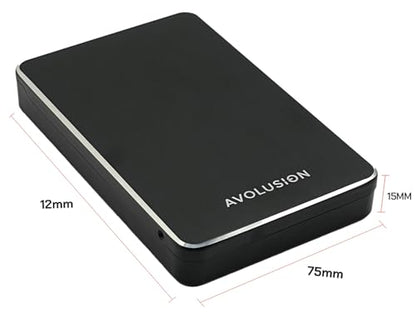 Avolusion M2 1TB External Hard Drive USB 3.0 7200 RPM 8MB Cache 2.5 Inch HDD