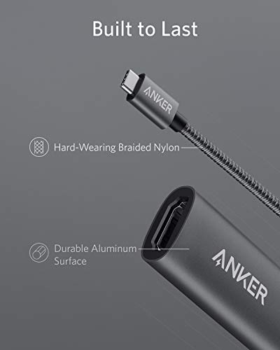 Anker A8312 HDMI™️ Adapter 4K@60Hz 1-Port Aluminum Black