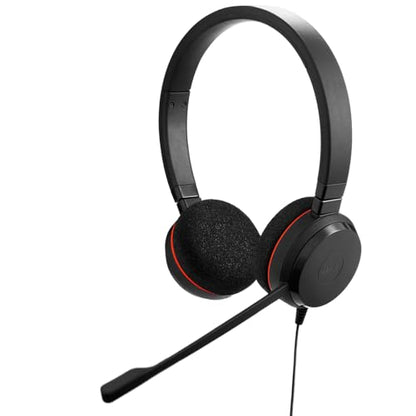 Jabra 4999-829-289-01 Evolve 20 Wired Headset Dual-Ear USB-C/A