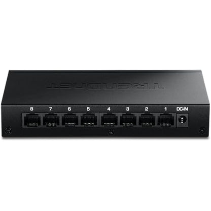 TRENDnet 8-Port TEG-S381 2.5G Switch, 8 x 2.5G RJ45 Ports, 40Gbps Capacity, Ethernet Splitter