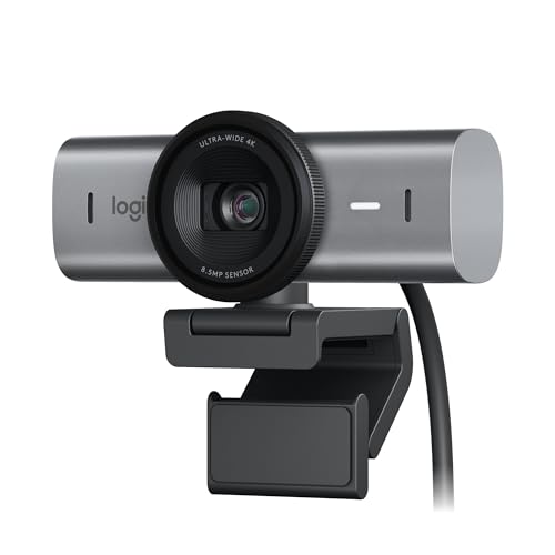 Logitech 5.5"x5.5" Model 960-001545 4K UHD Webcam USB