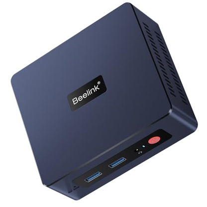 Beelink SER3 Mini PC, AMD Ryzen 3 3200U, 16GB DDR4 RAM, 500GB M.2 PCIE3.0 X4 SSD, 4K 3840x2160, Dual Display
