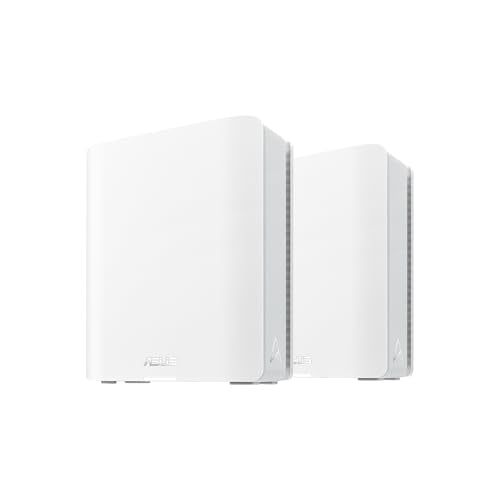 ASUS BT8 (W-2-PK) Tri-Band WiFi 7 Mesh 5900 sq.ft. 14 Gbps 2.5G Dual Ports Router
