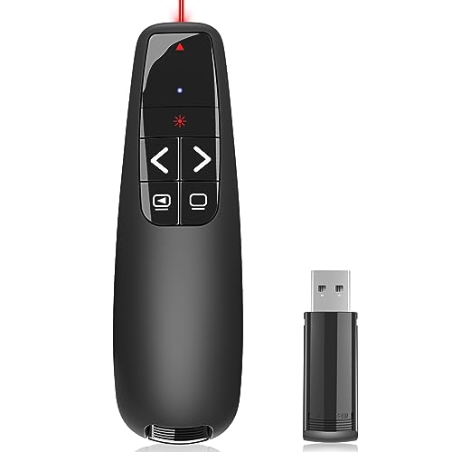 VILNIU WP71-RC Wireless Presenter Remote Control for Laptop Presentations