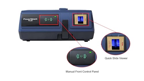 Pacific Image 35mm Slide Scanner PowerSlide X Plus 10000dpi CCD USB