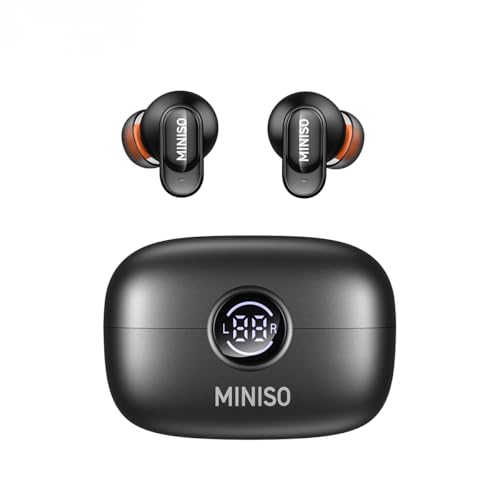 MINISO MS105 Bluetooth 6.0 AI Translation Earbuds, Real Time Language Translator, Supports 134 Languages, In-Ear Design, Compatible with iOS & Android Smart Devices