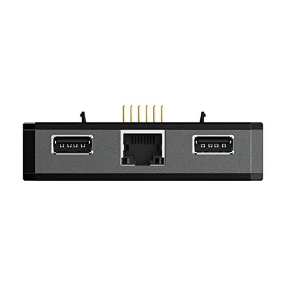 Argon Forty USB Expansion Hub for Raspberry Pi Zero 2 W | 2 x USB Ports | 100 Mbps | Linux
