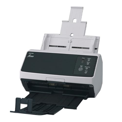 Ricoh 100 Sheet fi-8250 600 DPI Document Scanner