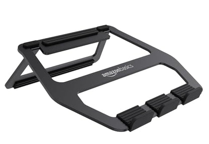 Amazon Basics 13inch NCS201-B Stand 18° Tilt Foldable Aluminum Laptop Stand