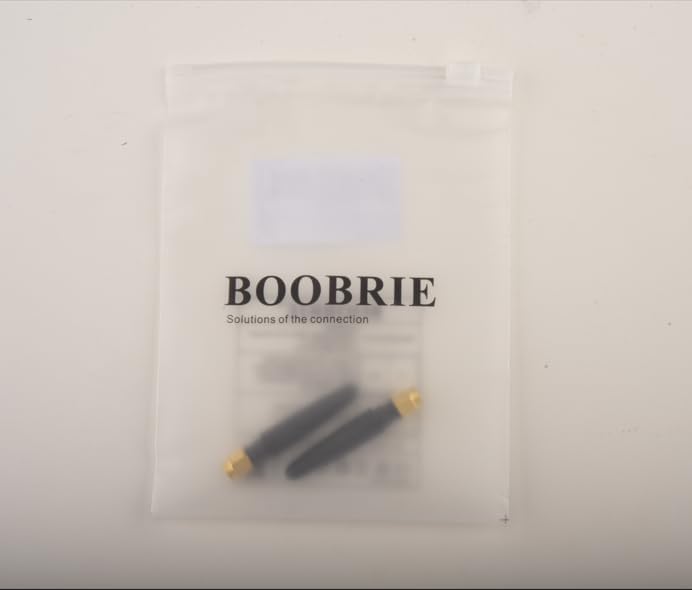 Boobrie 2-Pack 2.4GHz Mini WiFi Antenna 2dBi SMA Male Omni-Directional