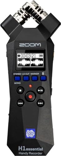 Zoom 1 TB ZH1E Bundle Mono 1/4-inch Audio Smartphone Recording Device