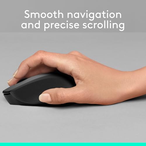 Logitech M330 Silent Wireless Mouse 2.4GHz Optical USB Receiver Battery Powered Wireless PC Mac Chromebook