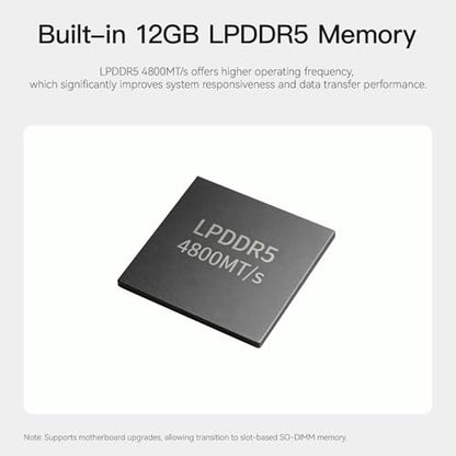 Beelink Mini PC Intel N95 12GB LPDDR5 128GB SSD 3 x M.2 Slots Dual LAN
