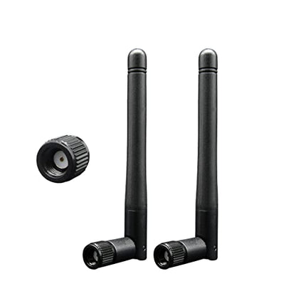 Rydocyee Dual Band WiFi Antenna 2400-2500MHz, 5150-5850MHz 3dBi 2 Pack