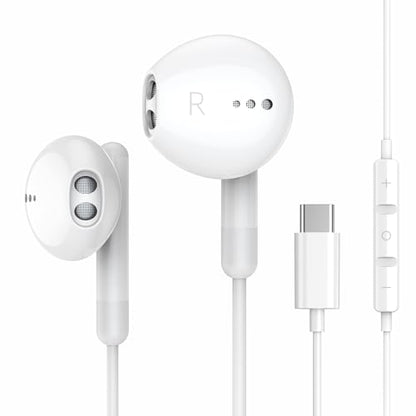 BENEWY ME540 USB C Headphones Wired Earbuds with Microphone 14.2mm Drivers