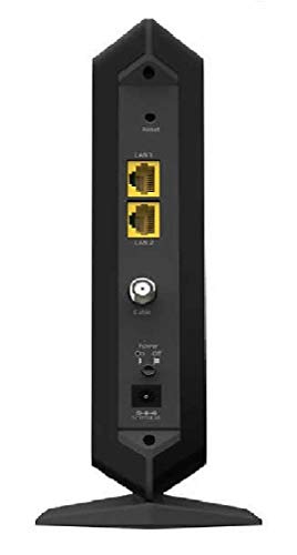 Netgear Nighthawk CM1100 DOCSIS 3.1 Cable Modem 2000Mbps 2 Gigabit Ethernet Ports Black