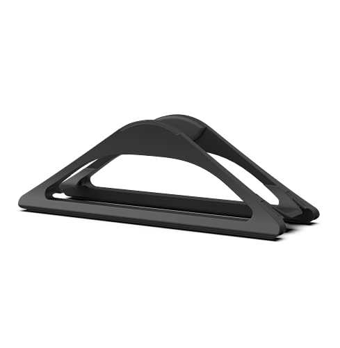 HumanCentric 401-1001-B Vertical Laptop Stand Adjustable Gripping Holder Tabletop