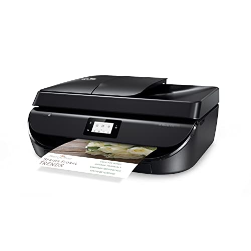HP OfficeJet 5255 Inkjet Printer, 4800 x 1200 dpi, 14.44 lbs, Black
