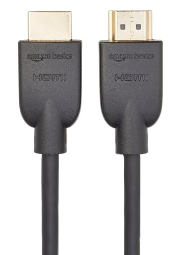 Amazon Basics 3FT HDMI Male-to-Male Cable, 18Gbps, 60Hz, Black